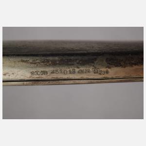 Silber Toilettengarnitur