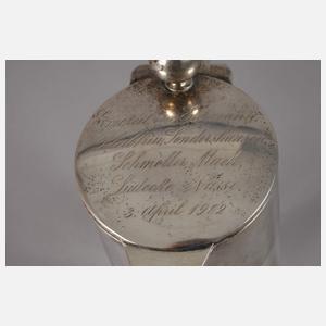 Karaffe mit Silbermontierung