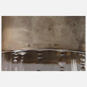 Karaffe mit Silbermontierung