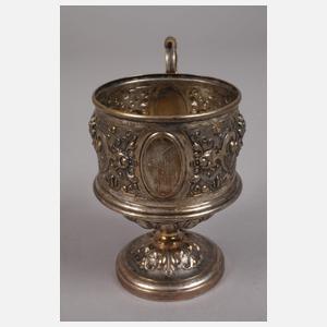 Silber Untersetzer Tiffany und Teeglashalter