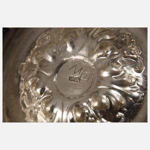 Silber Untersetzer Tiffany und Teeglashalter