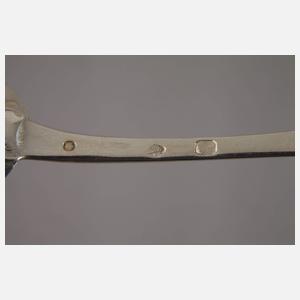 Silber zwölf Kaffeelöffel Frankreich