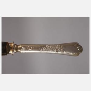 Silber Fischvorlegebesteck Historismus