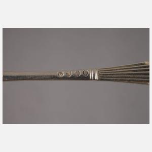 Silber sechs Kaffeelöffel im Etui