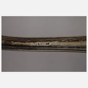 Silber 15 Teile Diplomatenbesteck