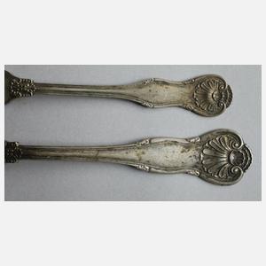 Silber 15 Teile Diplomatenbesteck