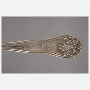 Silber sechs Gabeln aus Adelsbesitz