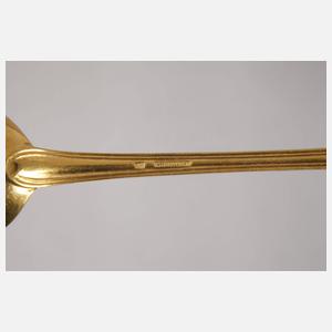 Zwölf Kaffeelöffel im Etui