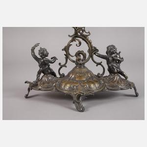 WMF Geislingen Tafelaufsatz mit Putten