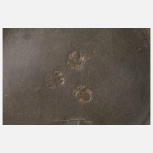 Zinnwalzenkrug mit Wappen