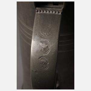 Große Zunftkanne der Fleischer