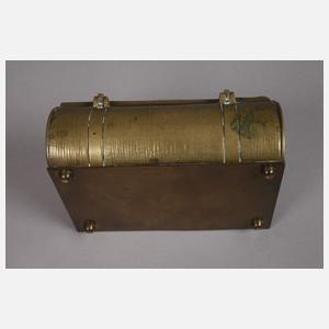 Zigarrendose als Buch mit Fliegermotiv