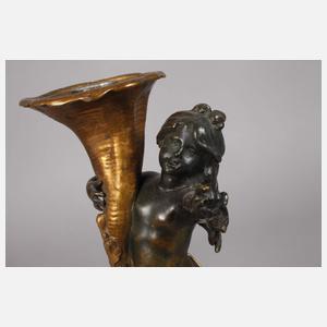 Kleine Fortuna als Kerzenhalter