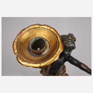 Kleine Fortuna als Kerzenhalter