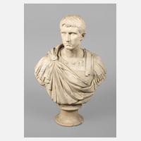 Büste römischer Kaiser Augustus111