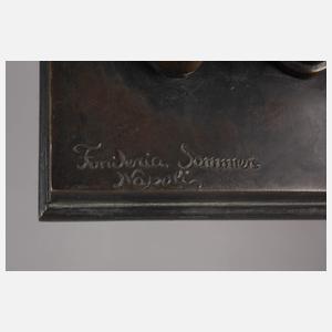 Antikenrezeption musizierender Faun mit Zimbeln