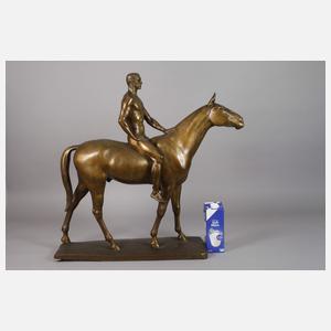 August Waterbeck, Große Reiterplastik