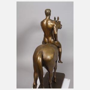 August Waterbeck, Große Reiterplastik