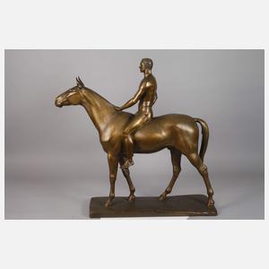 August Waterbeck, Große Reiterplastik