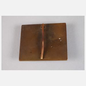 Franz Stiasny, kleines Bronzerelief Beethoven