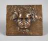 Franz Stiasny, kleines Bronzerelief Beethoven
