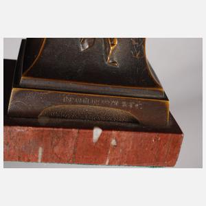 Paul Aichele, zwei Mädchenbüsten Jugendstil