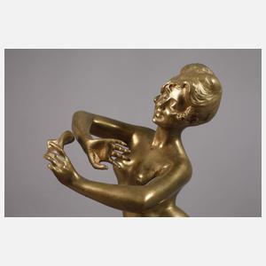 Henri Desiré Grisard, Akttänzerin mit Maske