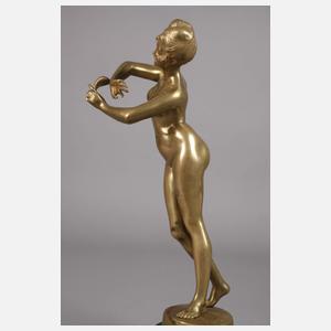 Henri Desiré Grisard, Akttänzerin mit Maske