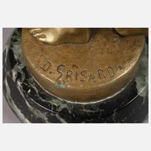 Henri Desiré Grisard, Akttänzerin mit Maske