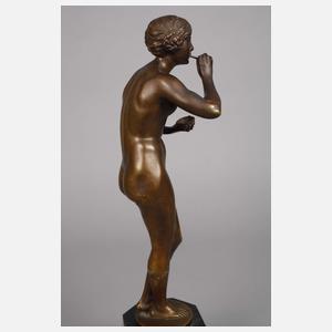 C. A. Söding, weiblicher Akt mit Seifenblasen