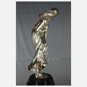 Große Jugendstilbronze " Die Keuschheit"