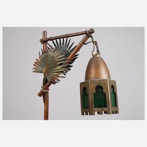 Wiener Bronze, Tischlampe mit Araber