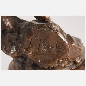 Carl Kauba, spottender Junge