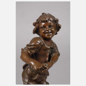 Carl Kauba, spottender Junge