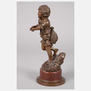 Carl Kauba, spottender Junge