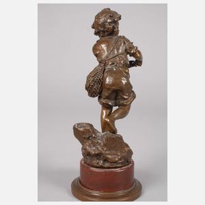 Carl Kauba, spottender Junge