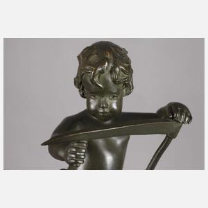 Paar Putti als Jahreszeitenfiguren