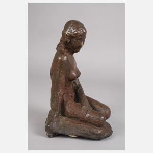 Sitzender weiblicher Akt