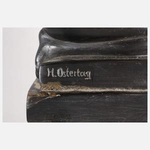 Hedwig Ostertag, kniender weiblicher Akt