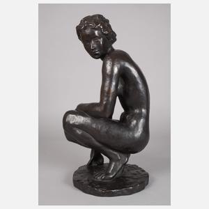 Fritz Klimsch, Hockende