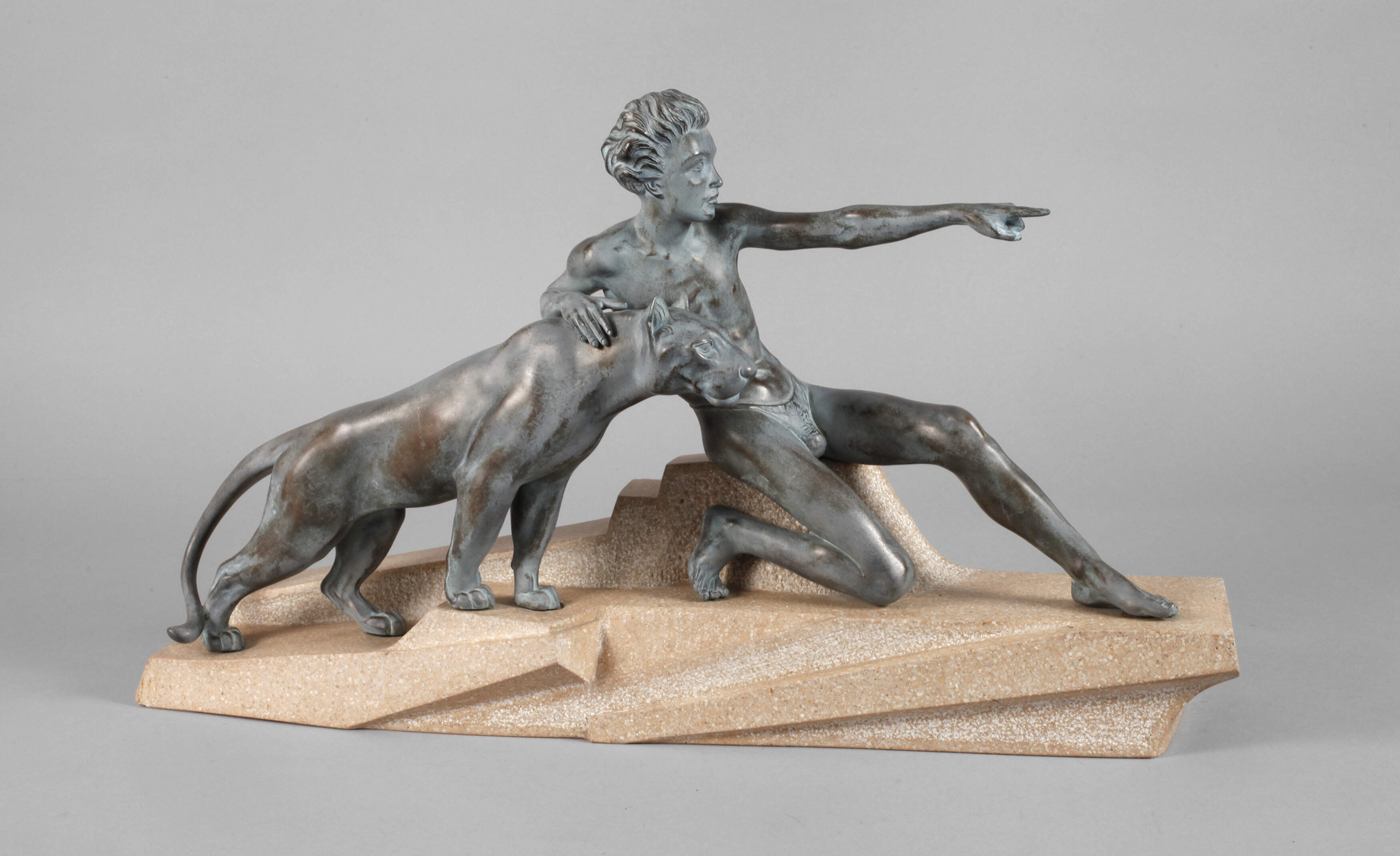 Max Le Verrier, "Mowgli and the Panther Bagheera"