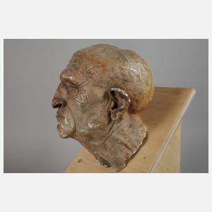 Kopfstück eines älteren Herren