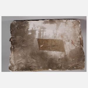 Heinrich Moshage, stehender Junge nach dem Bade