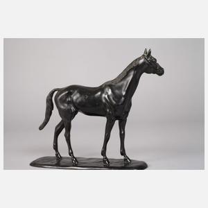 Gaston D'Illiers, stehendes Pferd "sous-off"