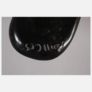 Gaston D'Illiers, stehendes Pferd "sous-off"