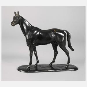 Gaston D'Illiers, stehendes Pferd "sous-off"