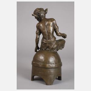 Miguel Fernando Lopez, sitzender Faun