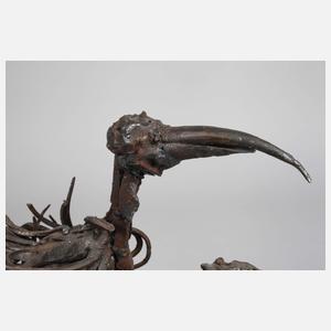 Vukašin Milovic, moderne Vogelplastik