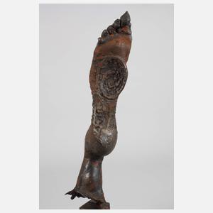 Vukašin Milovic, modernistische Komposition als Fuß