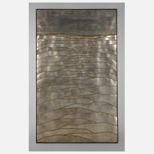 Jorge Machold, Metallskulptur "Wellen"